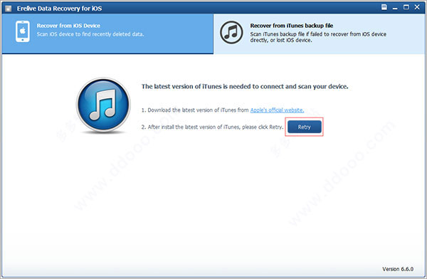 Erelive Data Recovery for iOS图片1
