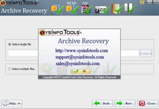 SysInfoTools Archive Repair 免费版v2.0下载插图2