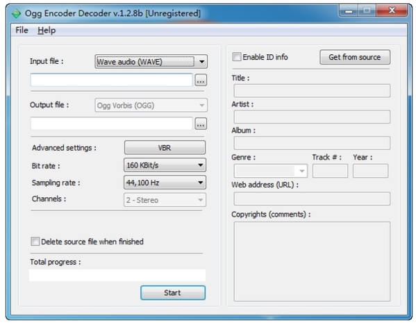 Ogg Encoder Decoder软件图片2