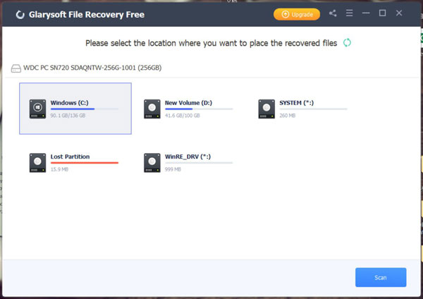 Glarysoft File Recovery截图