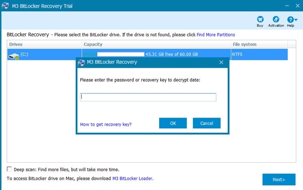 M3 Bitlocker Recovery软件图片3