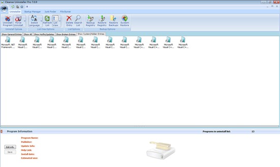 Cleanse Uninstaller Pro图2