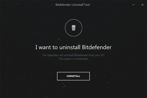 Bitdefender Uninstall Tool图片