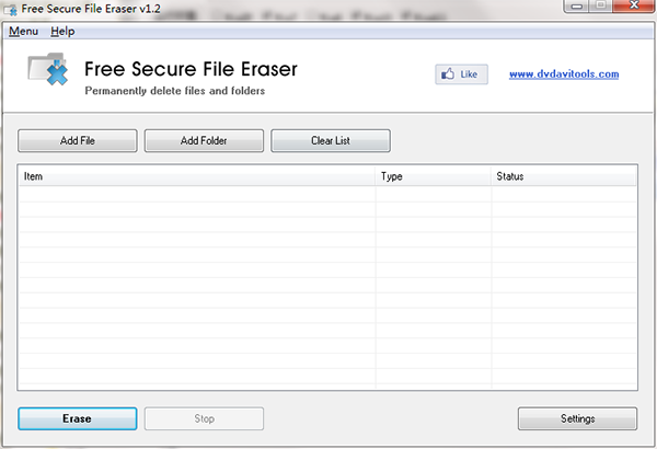 Free Secure File Eraser图片