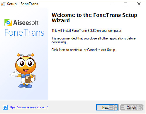 AiseesoftFoneTrans软件安装过程截图1