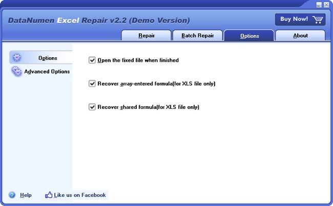 DataNumen Excel Repair图片1