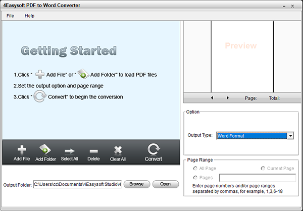 4Easysoft PDF to Word Converter图片