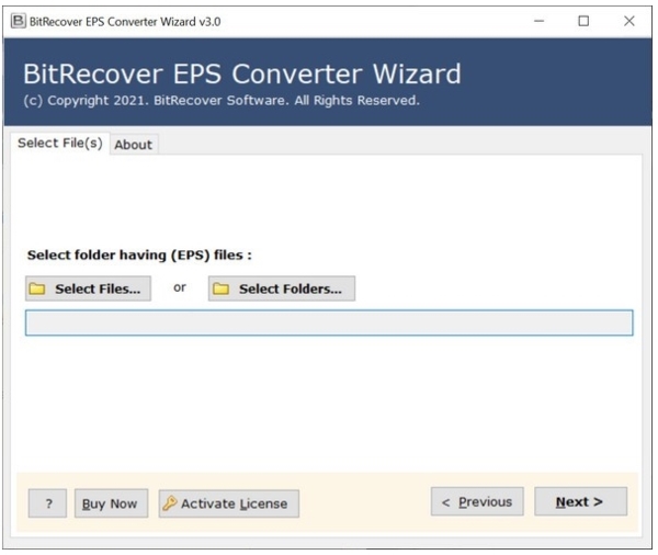 BitRecover EPS Converter Wizard图片