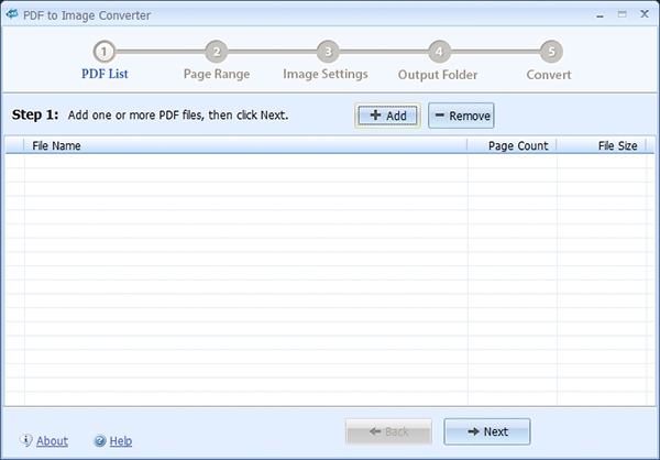 PDFArea PDF to Image Converter图片1