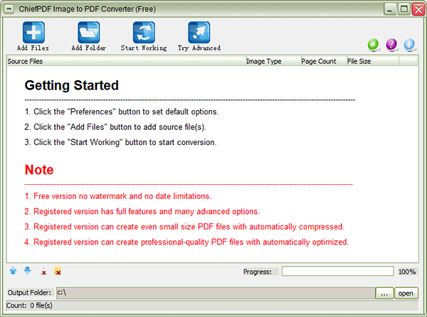 ChiefPDF Image to PDF Converter Free图片