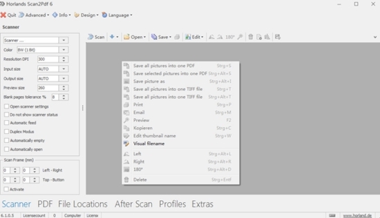 Horland Scan2Pdf(图片转pdf软件)官方版v6.1.0.5下载插图3