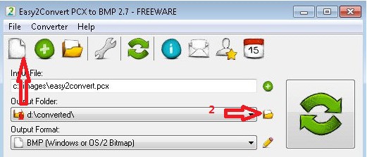 Easy2Convert PCX to BMP图