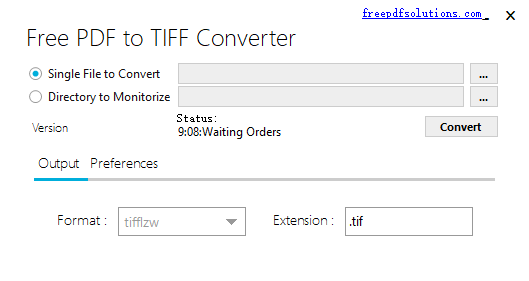 Free PDF to TIFF Converter图片