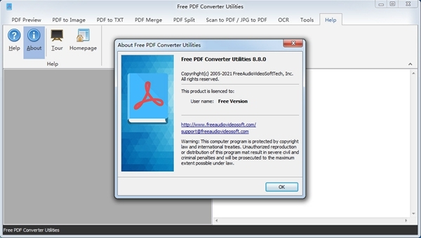 Free PDF Converter Utilities软件图片3