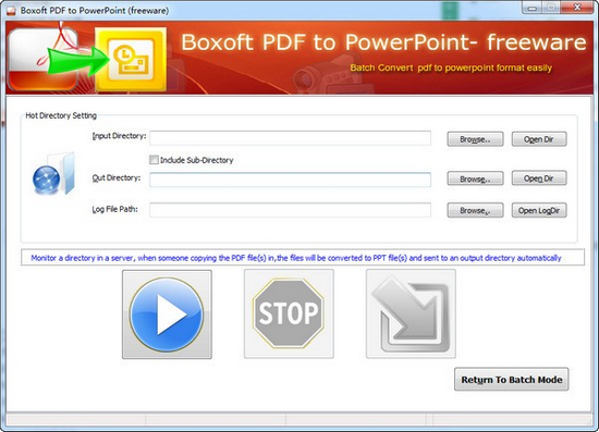 Boxoft PDF to PowerPoint图片