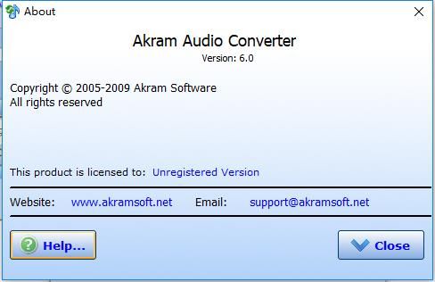 Akram Audio Converter软件下载|Akram Audio Converter (音频转换器)最新版V6.0下载插图1 Akram Audio Converter图片