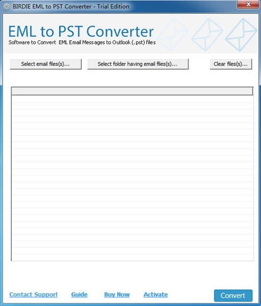 BIRDIE EML to PST Converter软件图片1