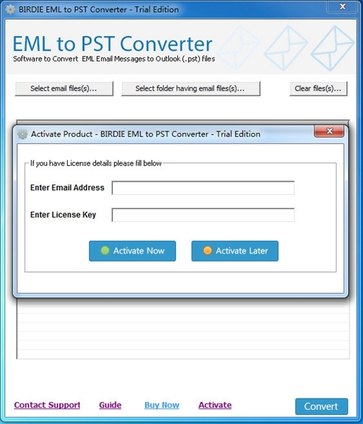 BIRDIE EML to PST Converter软件图片3