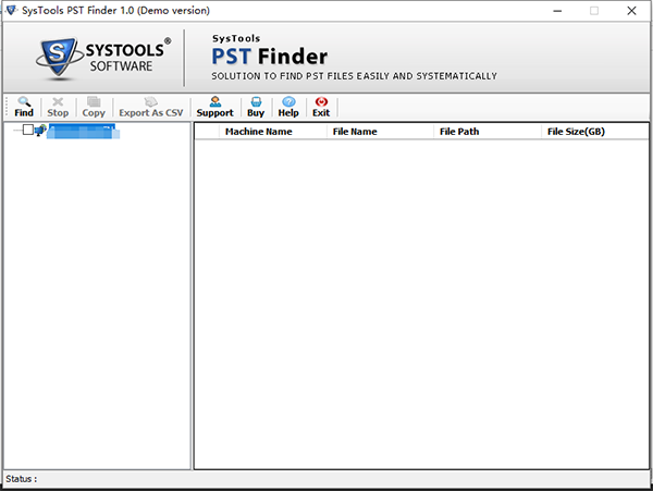 SysTools PST Finder图片