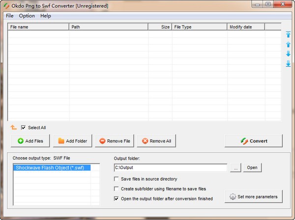 Okdo Png to Swf Converter图