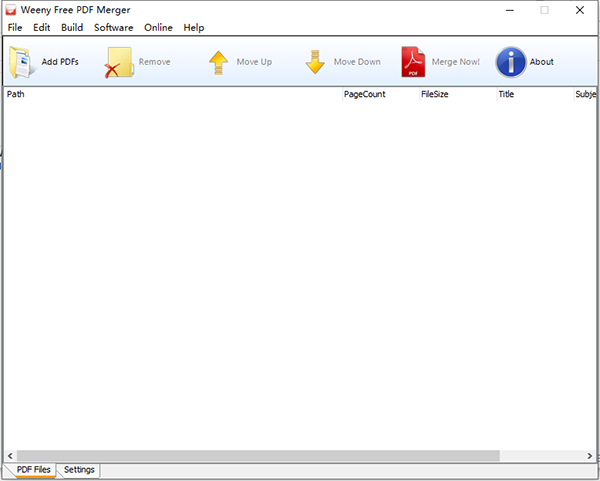 Weeny Free PDF Merger图片