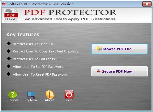 Softaken PDF Protector截图
