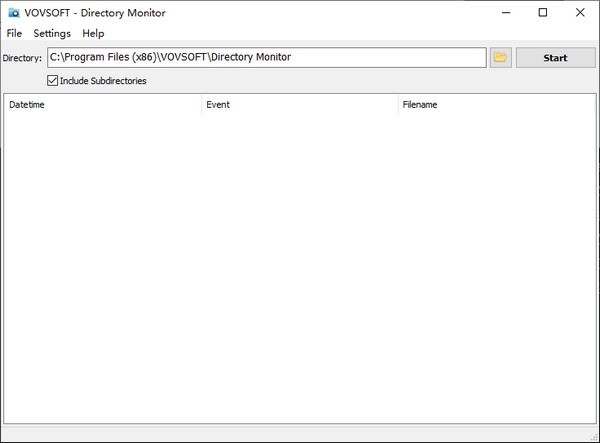 VovSoft Directory Monitor截图