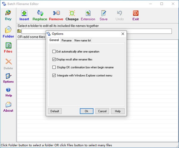 Batch Filename Editor截图