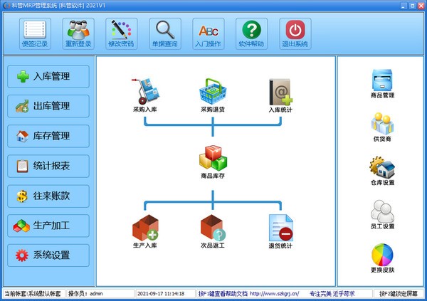 科管MRP管理系统图片
