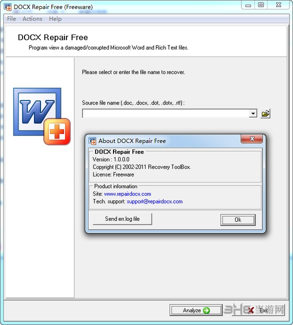 DOCX Repair Free图片