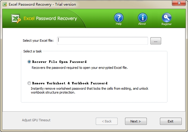 Top Excel Password Recovery下载|Top Excel Password Recovery(excel加密破解软件)免费版v2.30下载插图