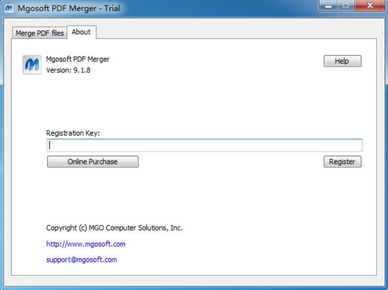 Mgosoft PDF Merger官方正式版v9.1.8下载插图1