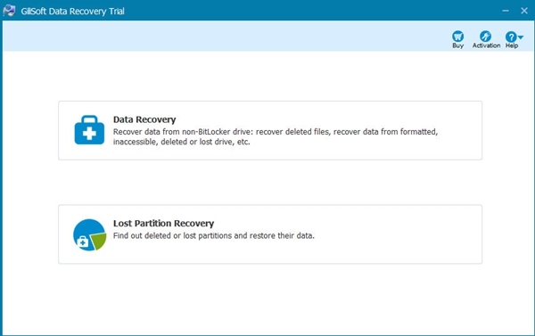 Gilisoft Data Recovery软件图片1