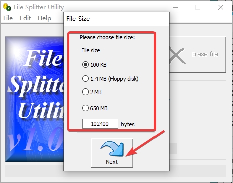 File Splitter Utility图片3