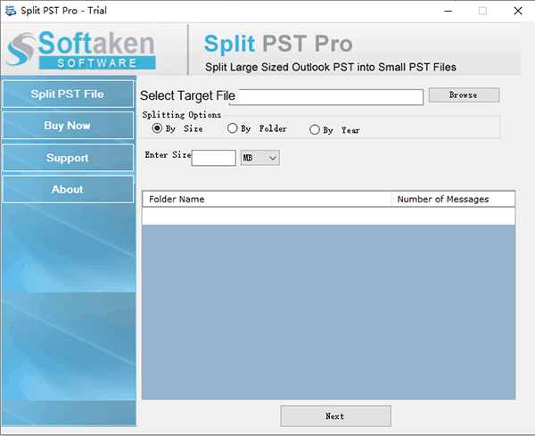 Softaken Split PST Pro图片
