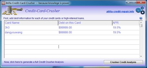 Credit Card Crusher软件图片2