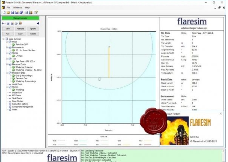 Schlumberger Flaresim