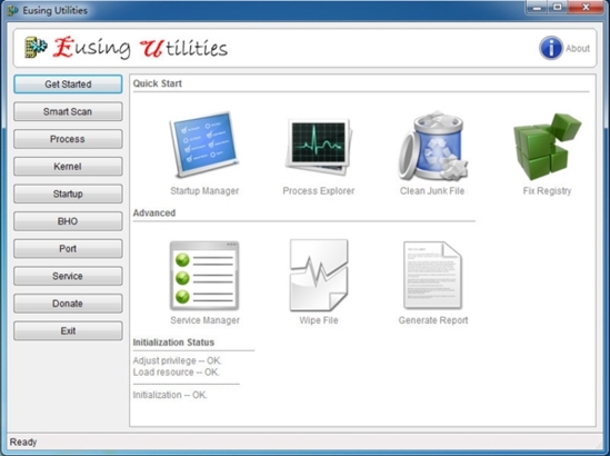 Eusing Utilities (系统诊断工具)官方版v2.1下载插图
