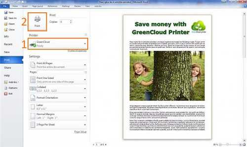 GreenCloud Printer Pro图片7