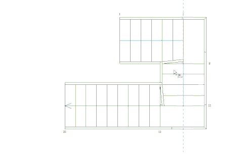 revit2018画三跑楼梯图5