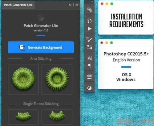Patch Generator Lite（线绒针织品ps扩展插件） 免费版V1.0下载插图