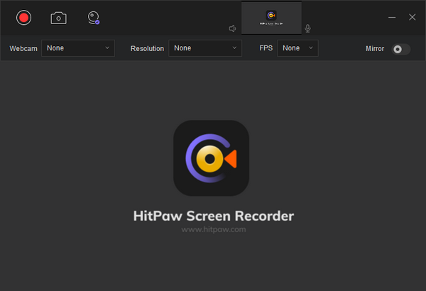 Hitpaw Screen Recorder图片1