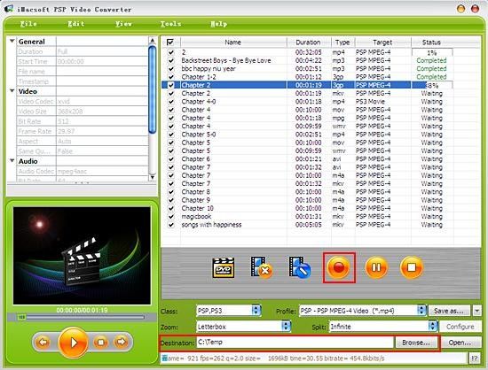 iMacsoft PSP Video Converter图片