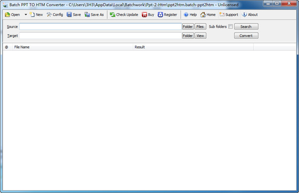 Batch PPT to HTML Converter图