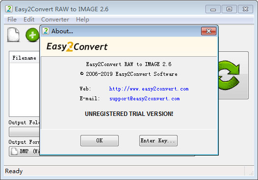 Easy2Convert RAW to IMAGE图