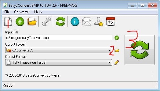 Easy2Convert BMP to TGA破解版图