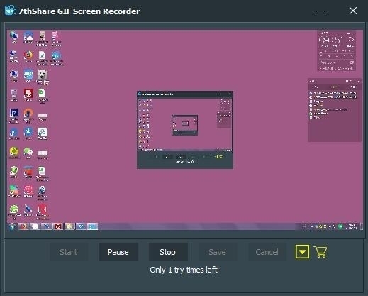 7thShare GIF Screen Recorder (gif制作软件)官方电脑版V1.6.8.8下载插图2