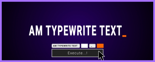 AM Typewrite Text图片
