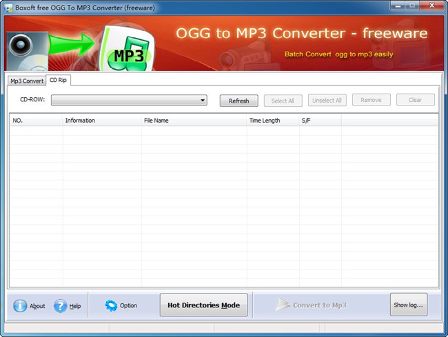 Boxoft OGG to MP3 Converte图