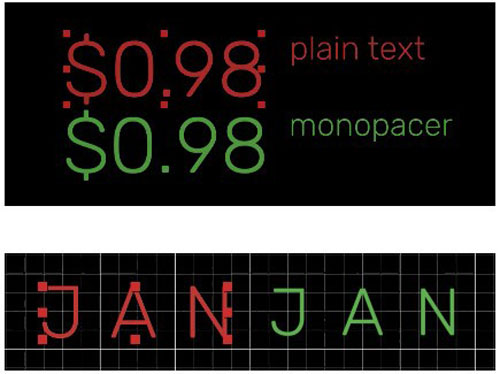 Monospacer插件截图2